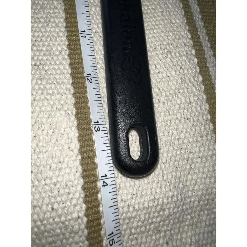 Calphalon Slotted Serving Spoon 8 Slots Nylon‎ Silicone Black 14